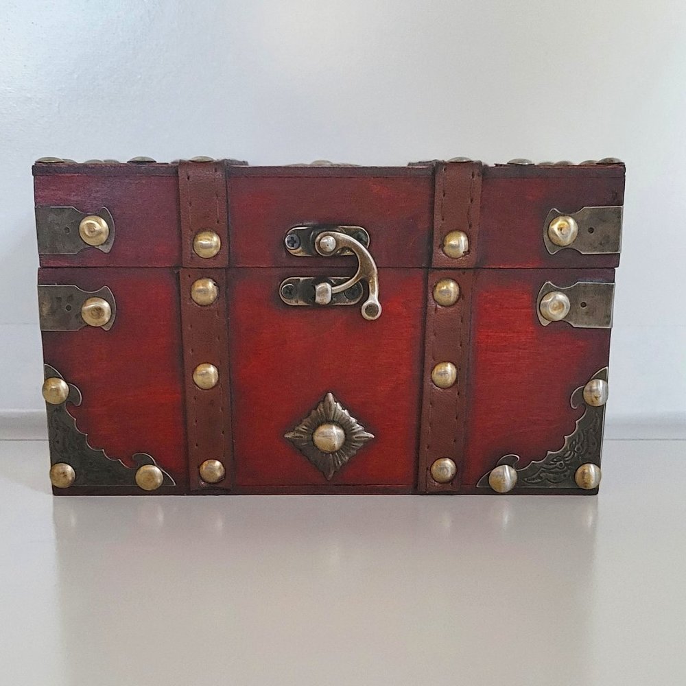 Chest Design Jewelry/Trinket Box